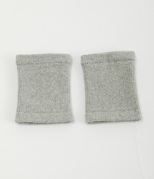 コットンパイルフットバンド(ヘザーグレー-ONESIZE)