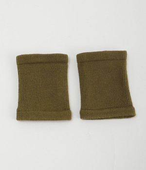 コットンパイルフットバンド(オリーブ-ONESIZE)