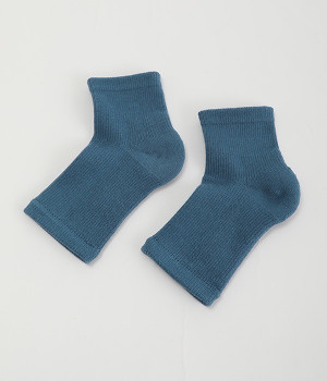 コットンパイルサンダルソックス(ブルー-ONESIZE)