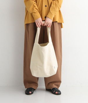 キャンバスシングルトート(ナチュラル-ONESIZE)