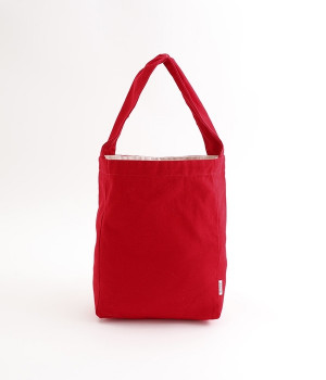 キャンバスシングルトート(レッド-ONESIZE)