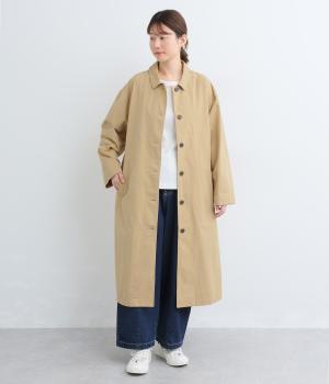 コットンツイルステンカラーコート