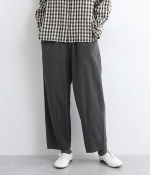 オーバーダイテーパードパンツ(スミクロ-ONESIZE)