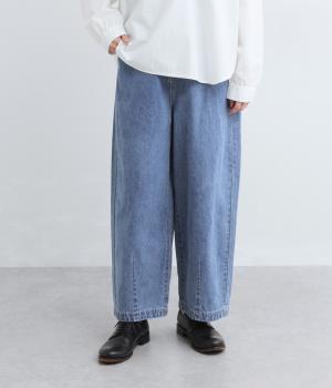 デニムカーブパンツ