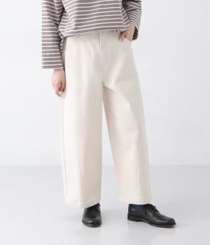 デニムカーブドパンツ(ナチュラル-F)