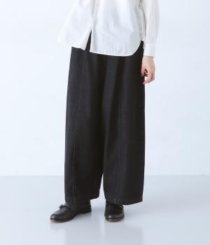 デニムワイドパンツ