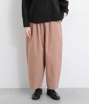 コーデュロイボリュームパンツ(ピンク-F)