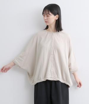 ダブルクロスカットソードルマンカーディガン(グレージュ-F)