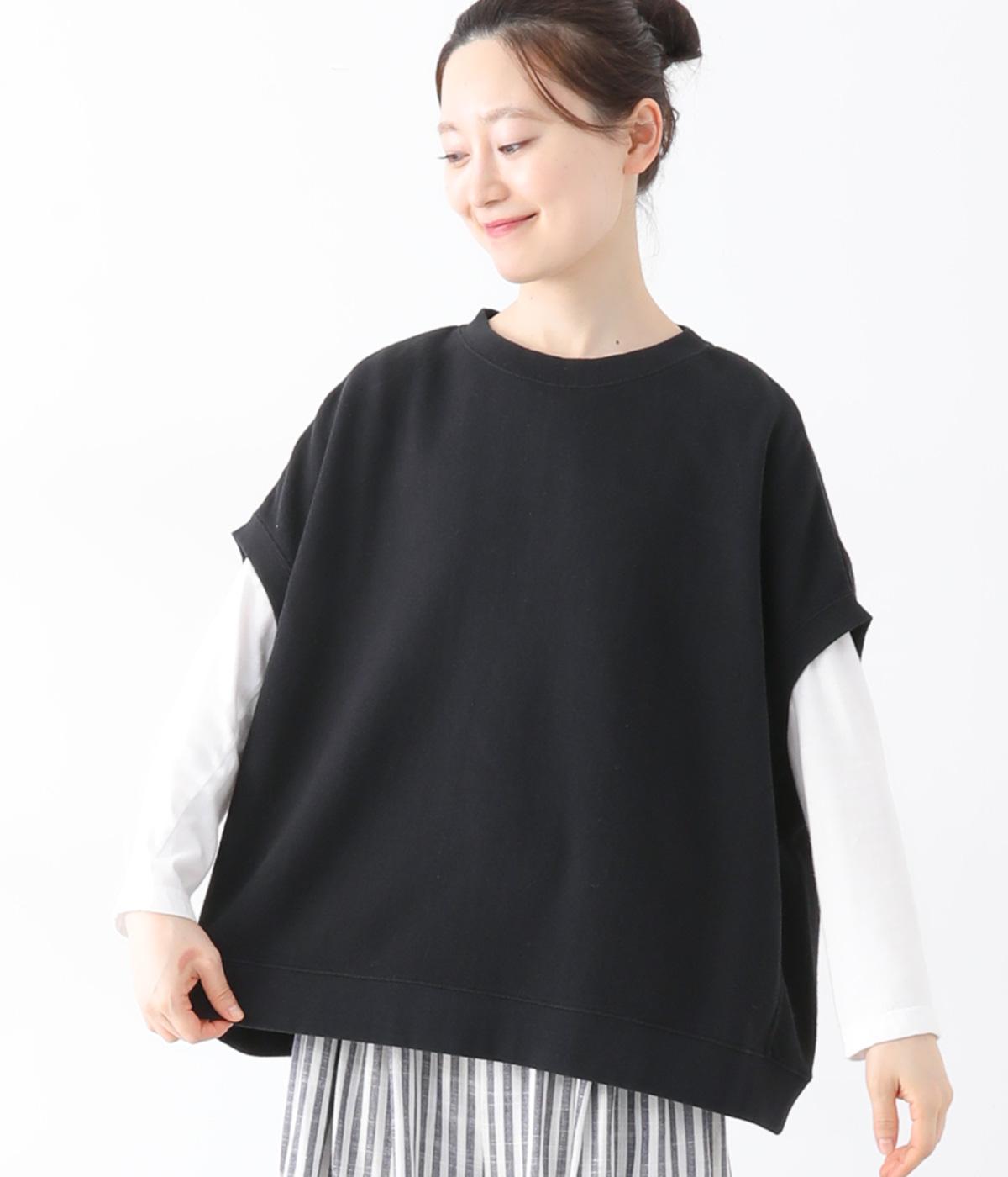 ツリウラケワイドベスト(ブラック-F)