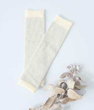 ウールミックスバイカラ―チューブ(アイボリー-F)