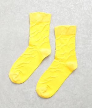 コットンパンピーソックス(イエロー-F)