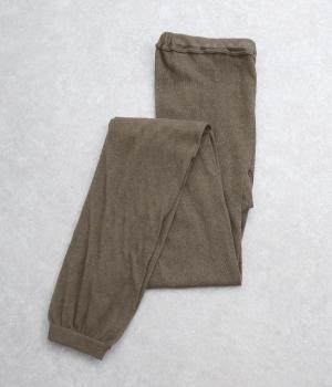 コットンリネンサマーレギンス(チャコール-F)