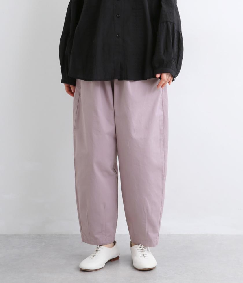 コットンツイルコクーンパンツ