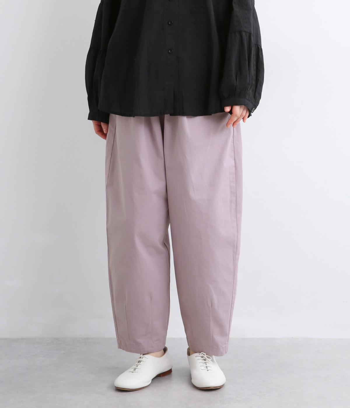 コットンツイルコクーンパンツ