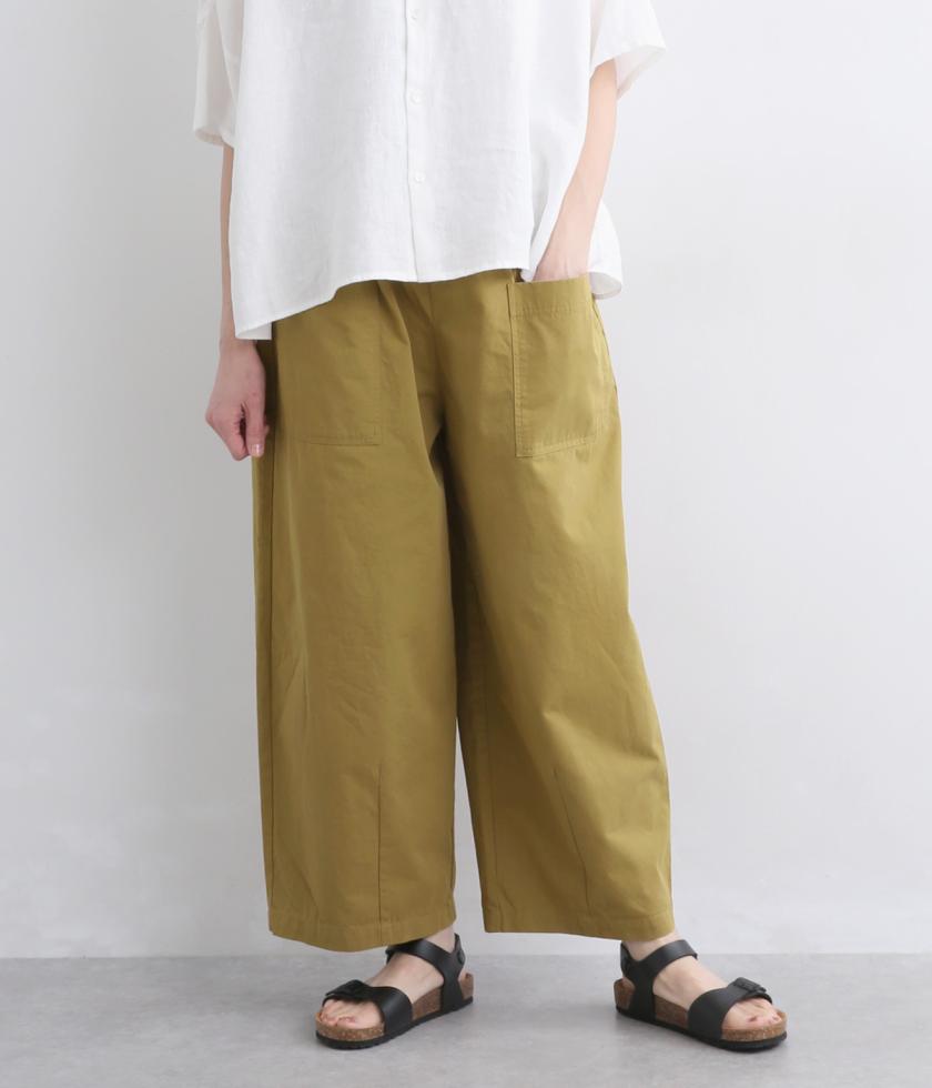 コットンツイルフロントポケットパンツ