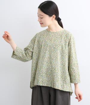 リバティプリントプルオーバー