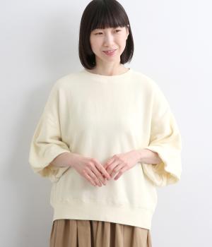 ツリウラケバルーンスリーブプルオーバー(アイボリー-F)