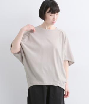 コットンカットソーコクーンプルオーバー