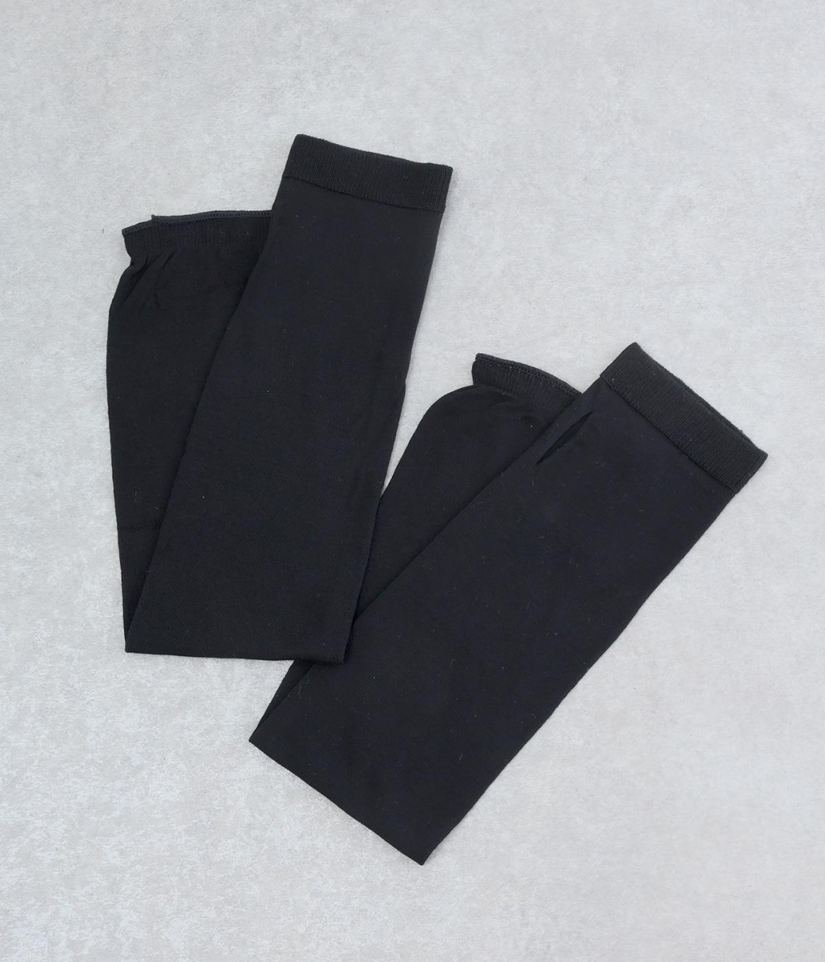 レーヨンシルクアームカバー(ブラック-F)