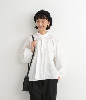 ローングランロンシャツ(ホワイト-ONESIZE)