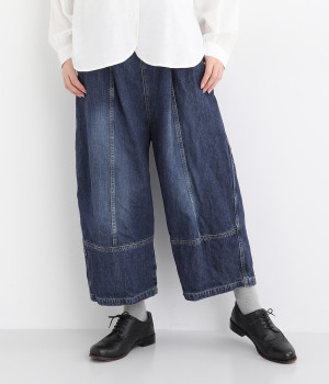 コットン10ozムラデニムトーヌパンツ(ユーズド-ONESIZE)