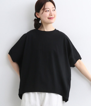 ヴィンテージ天竺ココンTシャツ(ブラック-ONESIZE)