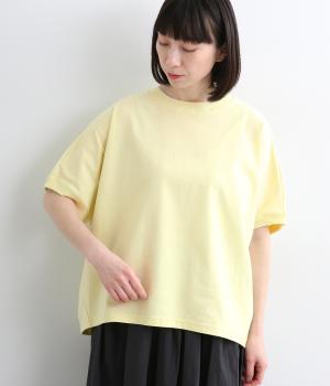 ヴィンテージ天竺ココンTシャツ(ライムイエロー-2)
