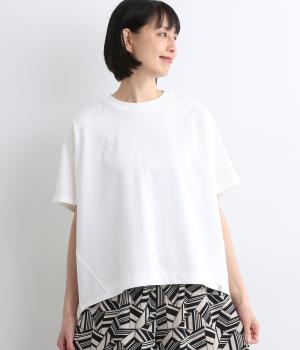 コットンロイヤルキールポンチクルブTシャツ(ホワイト-2)