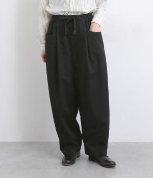 コットンチノバロンパンツ(ブラック-2)