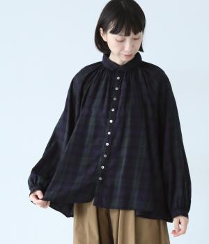 ビエラチェックグランロンシャツ(ブラックウォッチ-2)