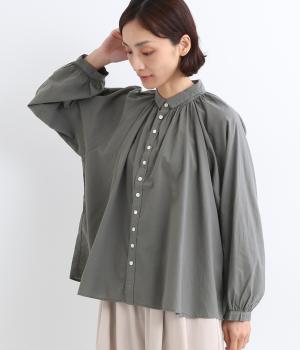 コットングランロンシャツ