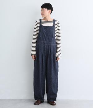 リサイクルコットンデニム　バロンサロペット（ワンウォッシュ・2）
