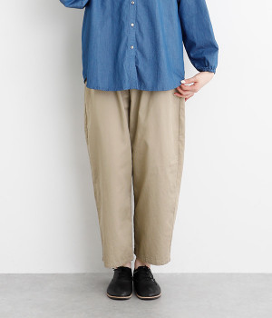 コットン エッグパンツ(モカ-ONESIZE)