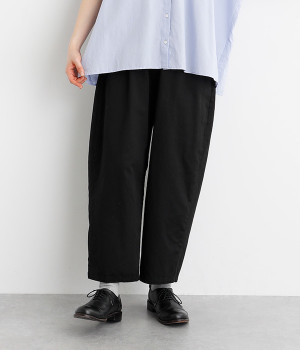 コットン エッグパンツ(ブラック-ONESIZE)