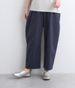 【made in japan】コットン エッグパンツ(ネイビー-ONESIZE)