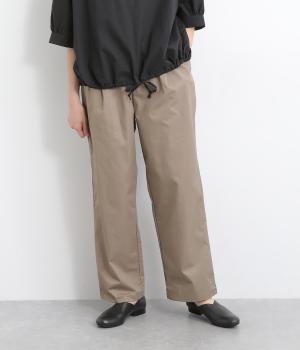 ワンタックストレートパンツ(カーキ-ONESIZE)