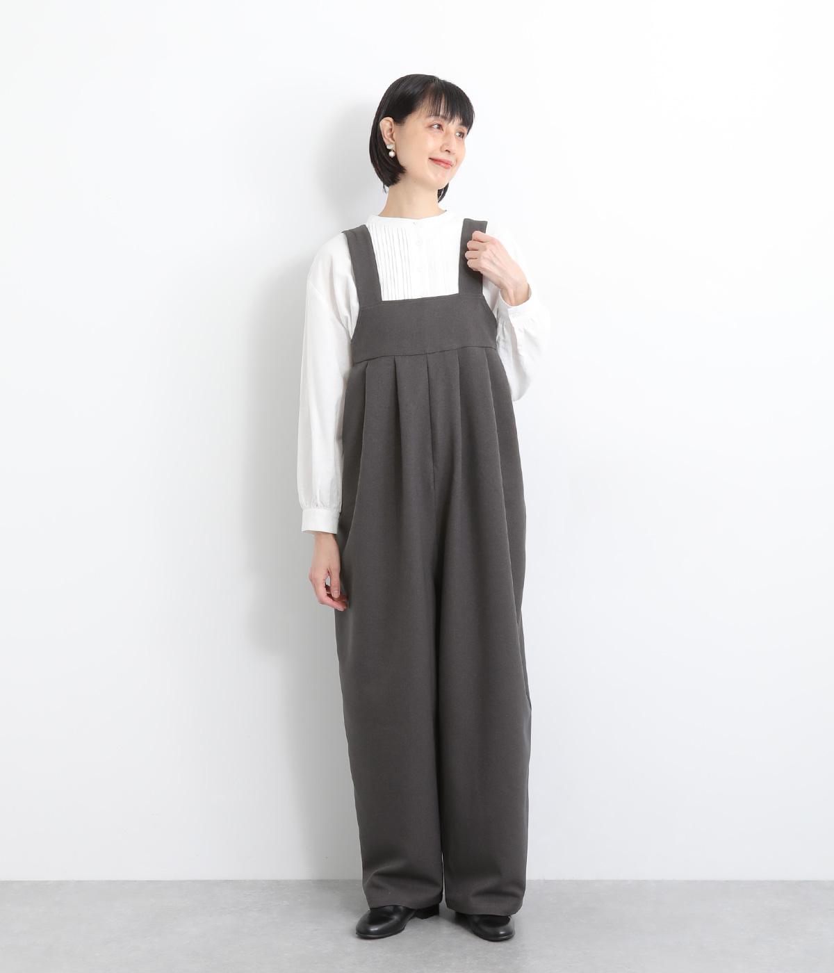 タックサロペットパンツ(チャコール-ONESIZE)