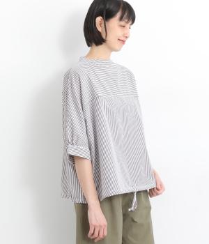 ドルマンプルオーバー(ブラックストライプ-ONESIZE)