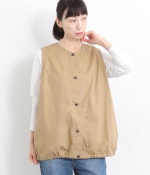 ヘムエラスティックベスト(ベージュ-ONESIZE)