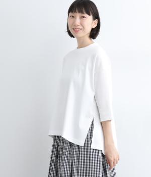 スムーススリットプルオーバー(オフホワイト-ONESIZE)