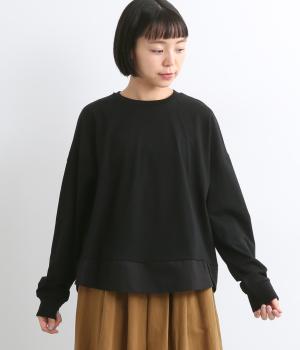 ヘムスイッチングプルオーバー(ブラック-F)