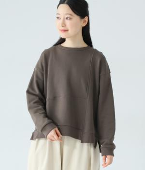 ヴィンテージ裏毛スウェッティングヴィンテージフレンチテリープルオーバー(チャコール-F)