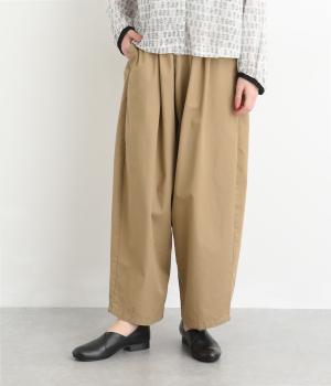 コットンツイルヴィンテージワッシャーボールパンツ