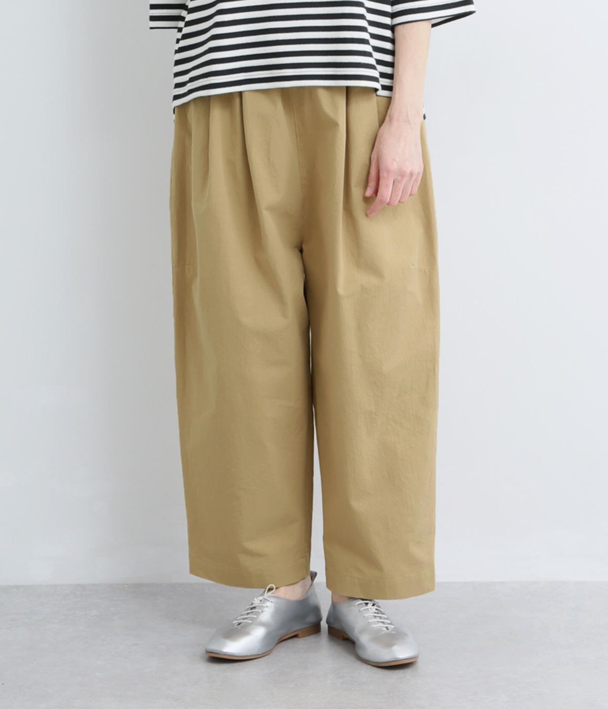 コットンツイルパンツ(ベージュ-F)