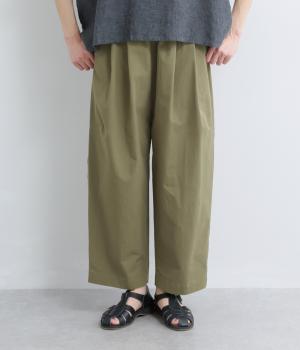 コットンツイルパンツ(カーキ-F)