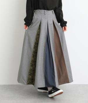 起毛ツイル プリーツスカート