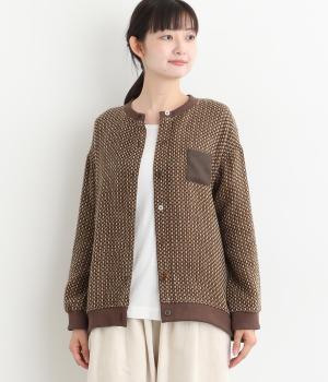 多ボタンカーディガン