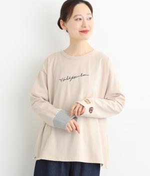 コットンおやつ刺繍プルオーバー(アイボリー-F)