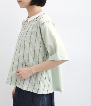 すいすい刺繍ブラウス