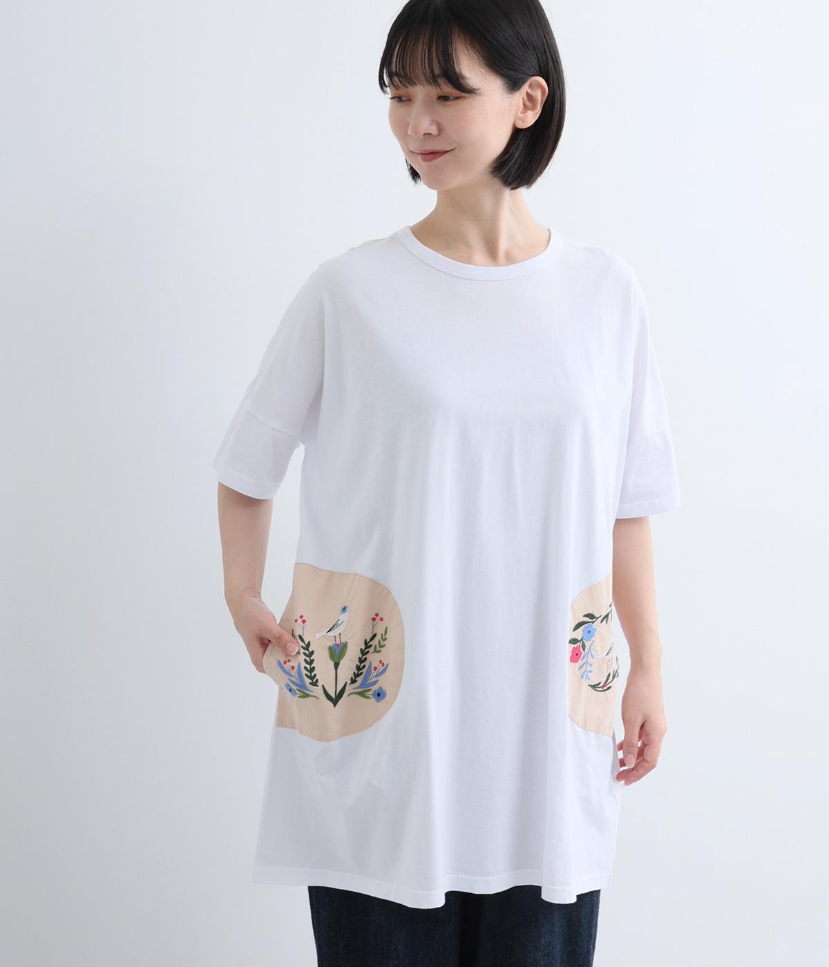 ポケット刺繍チュニック｜Emago（イマゴ）の商品詳細